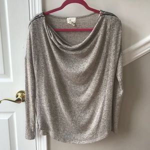 Brownish loose top blouse